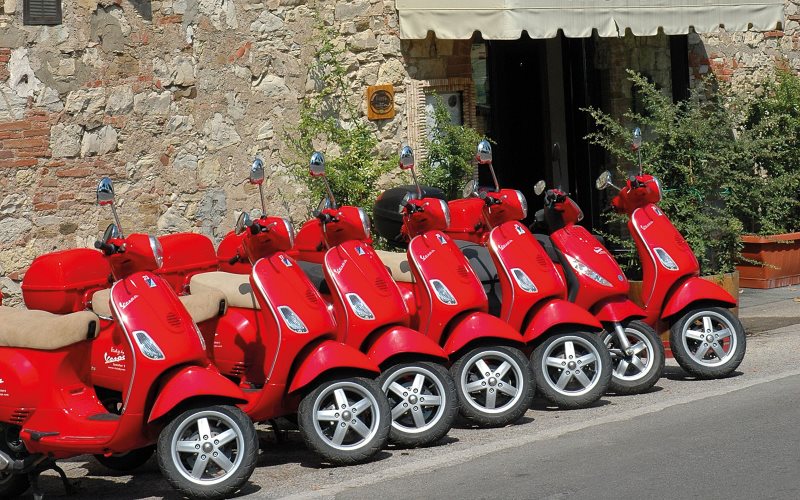 Vespa Tour in Chianti area