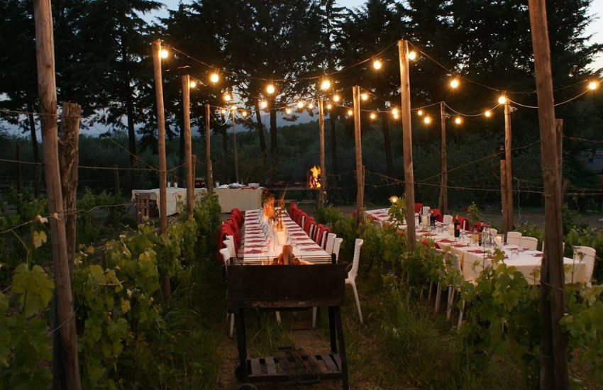 San Gimignano Wine Tasting & Tuscan Dinner at a Local Winery