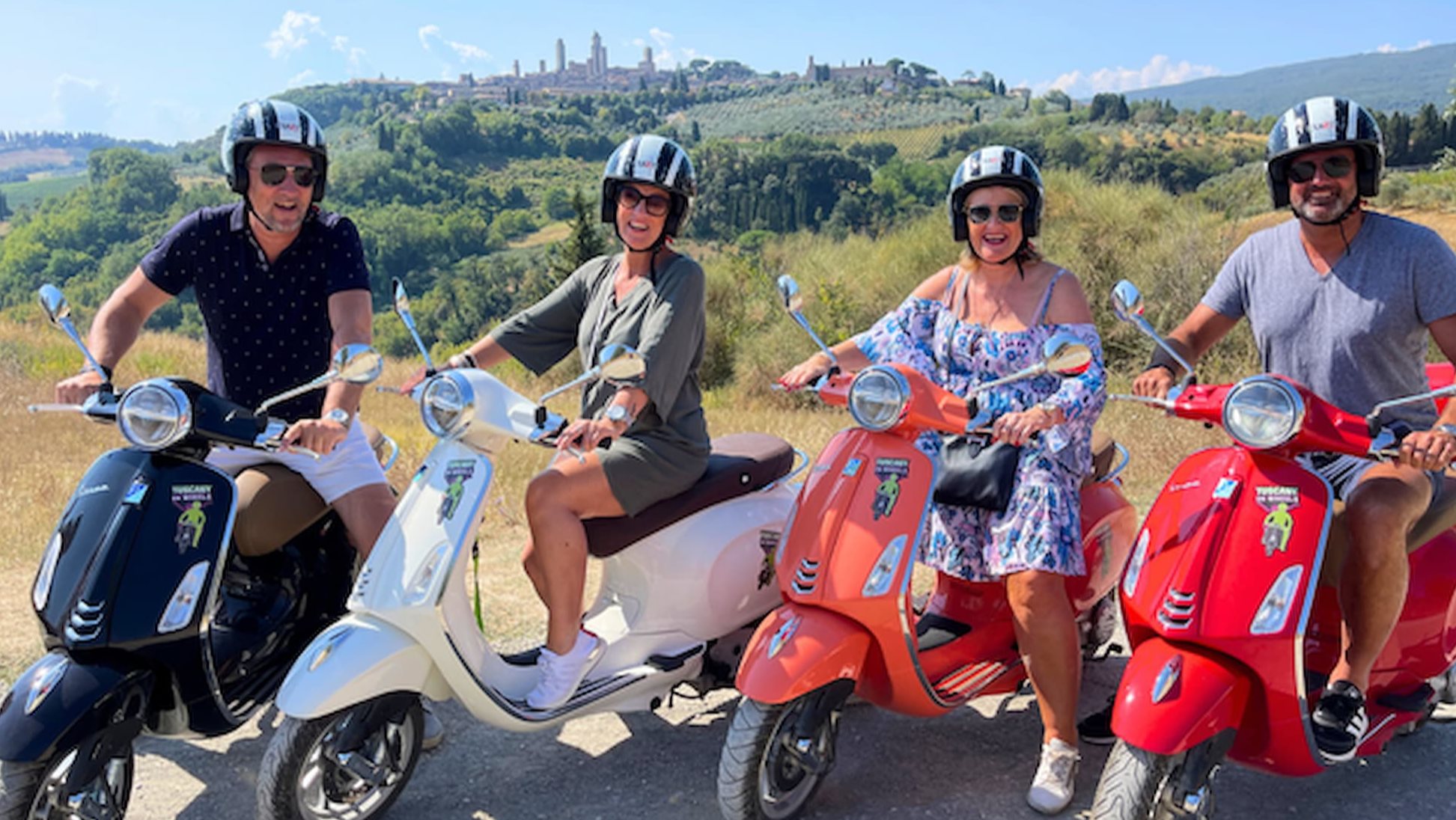 Tuscany Vespa Tour with Winery Lunch & Wine Tasting in Chianti