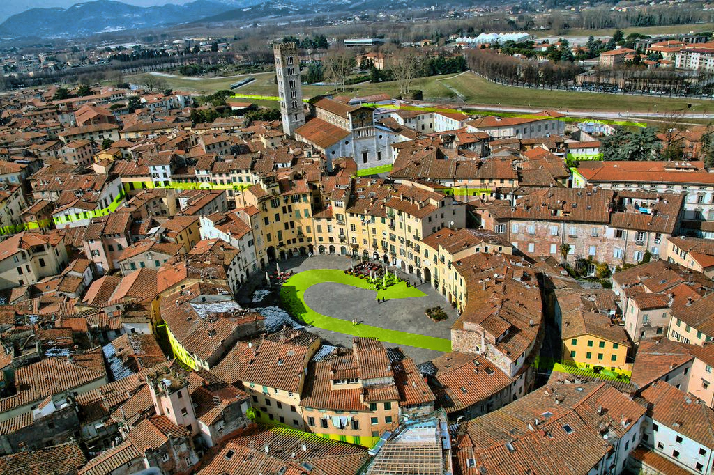 Self-guided tour of Lucca by bike with map Self-guided tour of Lucca by bike with map