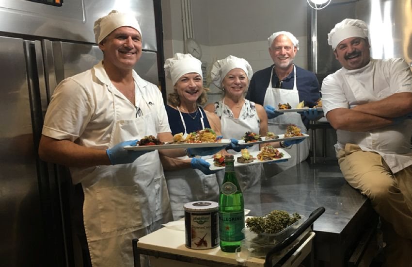 Kochkurs und Einkaufen auf dem Markt von Ortigia